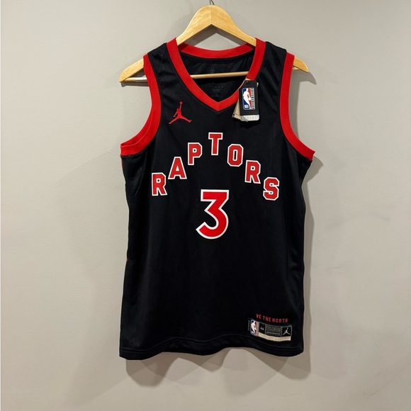 Og Anunoby Toronto Raptors Nike Jordan Edition Swingman NBA Basketball Jersey - Picture 2 of 10